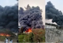 Cable Factory – ಒಂದು ಕಿಡಿಗೆ ಸತತ 22 ಗಂಟೆ ಕಾಲ ಹೊತ್ತಿ ಉರಿದ ಕೇಬಲ್ ಫ್ಯಾಕ್ಟರಿ