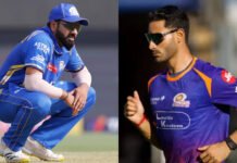 IPL 2026 – ರೋಹಿತ್ ಶರ್ಮಾ ಗಾಯದ ಪರಿಣಾಮ MIಗೆ ಹಿನ್ನಡೆ, ಕ್ರಿಶ್ ಭಗತ್ ಆಯ್ಕೆ
