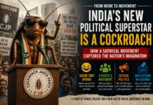 Story of a cockroach – Birth of the Cockroach Janta Party Cockroach -Janta-Party