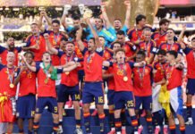 FIFA World Cup 2026 – ಸ್ಪೇನ್ ಆಟಗಾರರು ಗೋಲ್ ನೆಟ್ ಕತ್ತರಿಸಿದ ಕಾರಣ ಏನು? ವಿಶೇಷ ಆಚರಣೆಯ ಹಿಂದಿನ ಕಥೆ