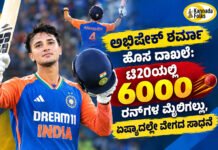 Abhishek Sharma’s 6000 T20 Runs Record – ಅಭಿಷೇಕ್ ಶರ್ಮಾ