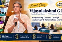 Brand Story: Vijayalakshmi G M – The Woman Behind WIN Corporate Training