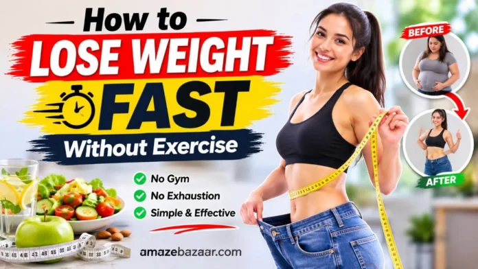 how to lose weight fast
